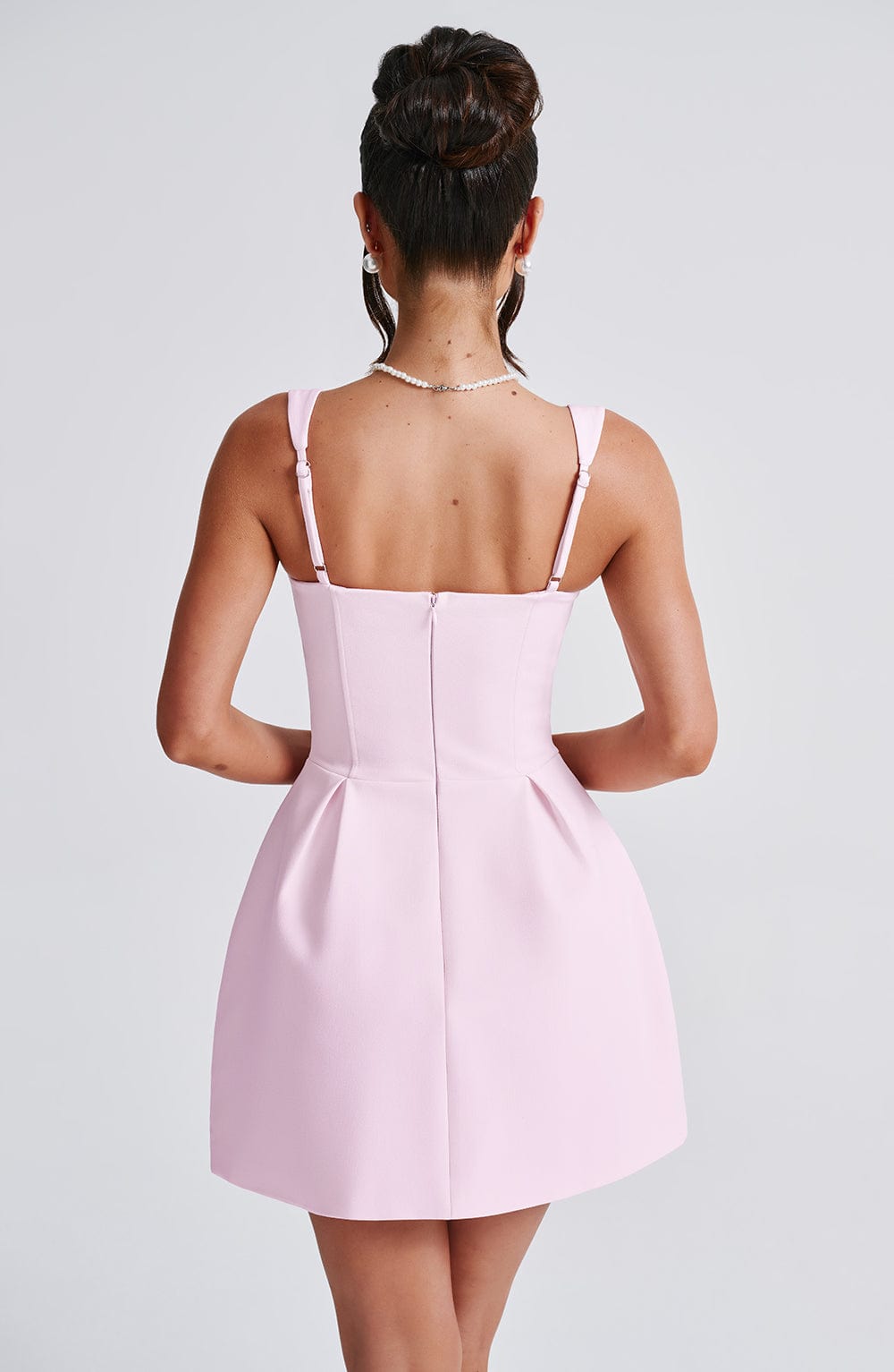 Janiyah Mini Dress - Blush - Napalia
