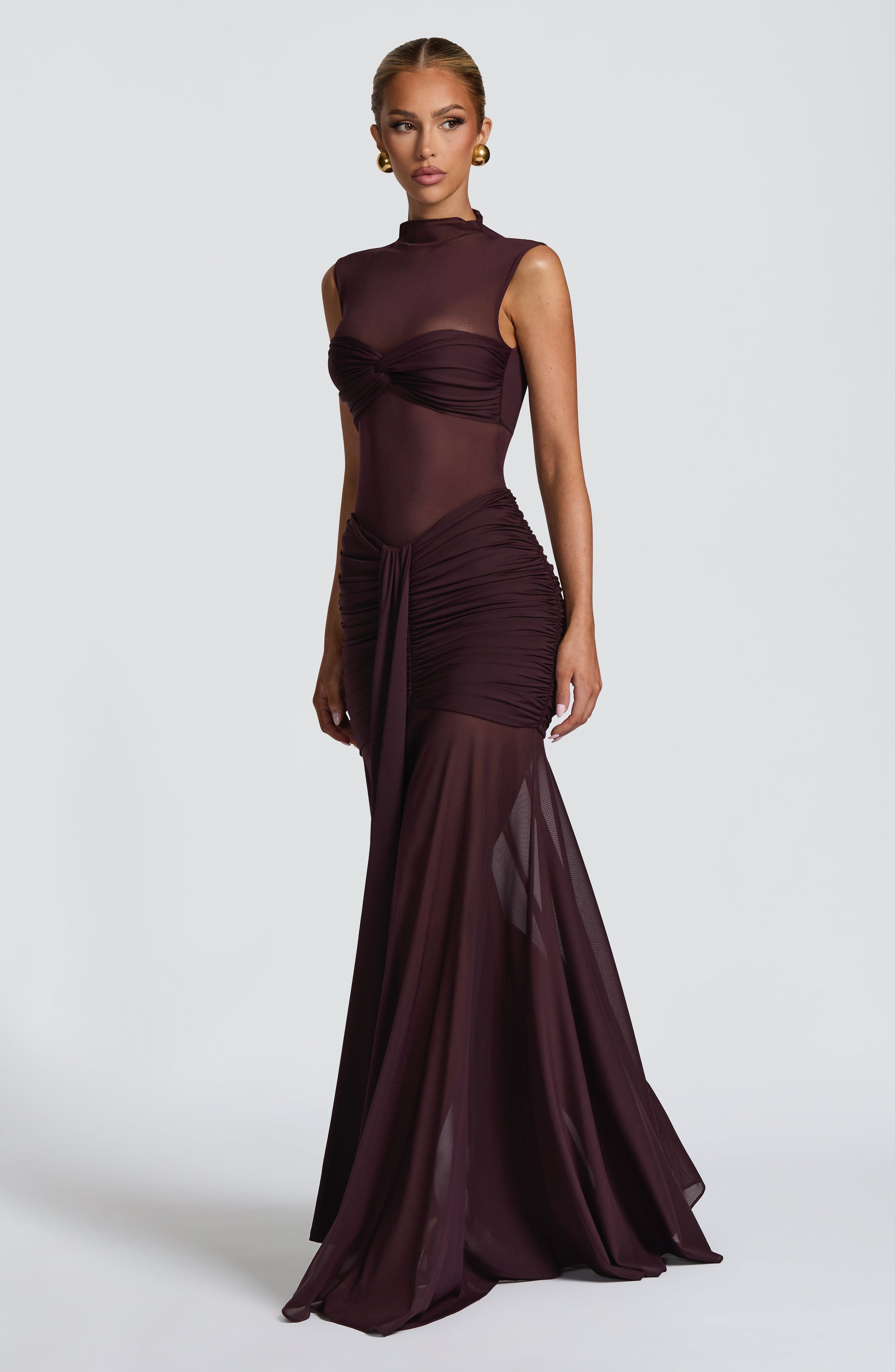 Adina Top - Plum - Napalia