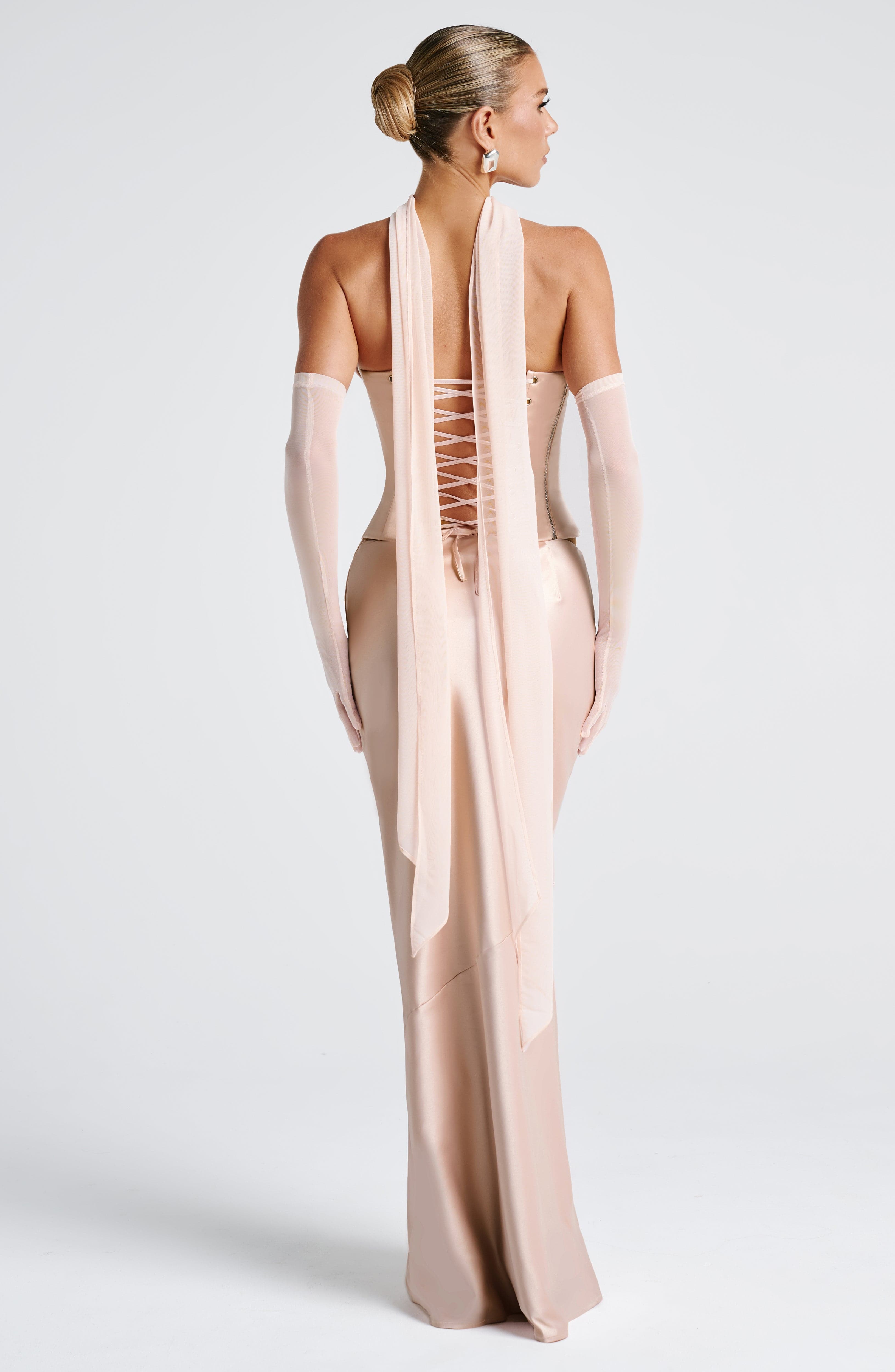 Bernadette Maxi Skirt - Soft Peach - Napalia