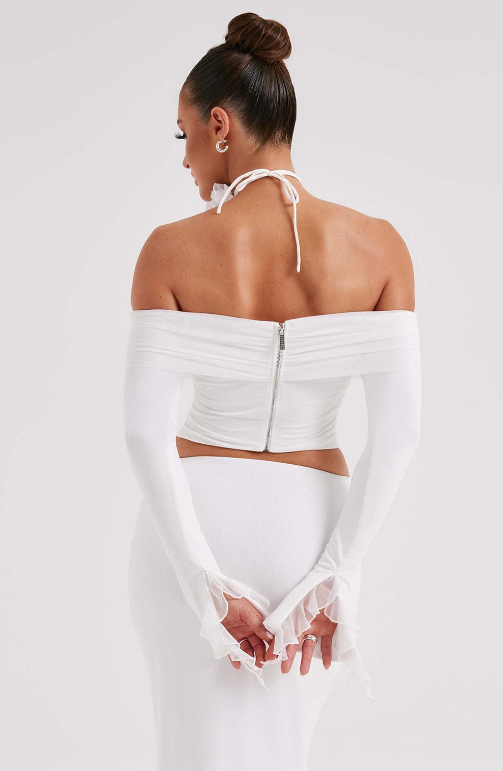 Deema Top - Ivory - Napalia
