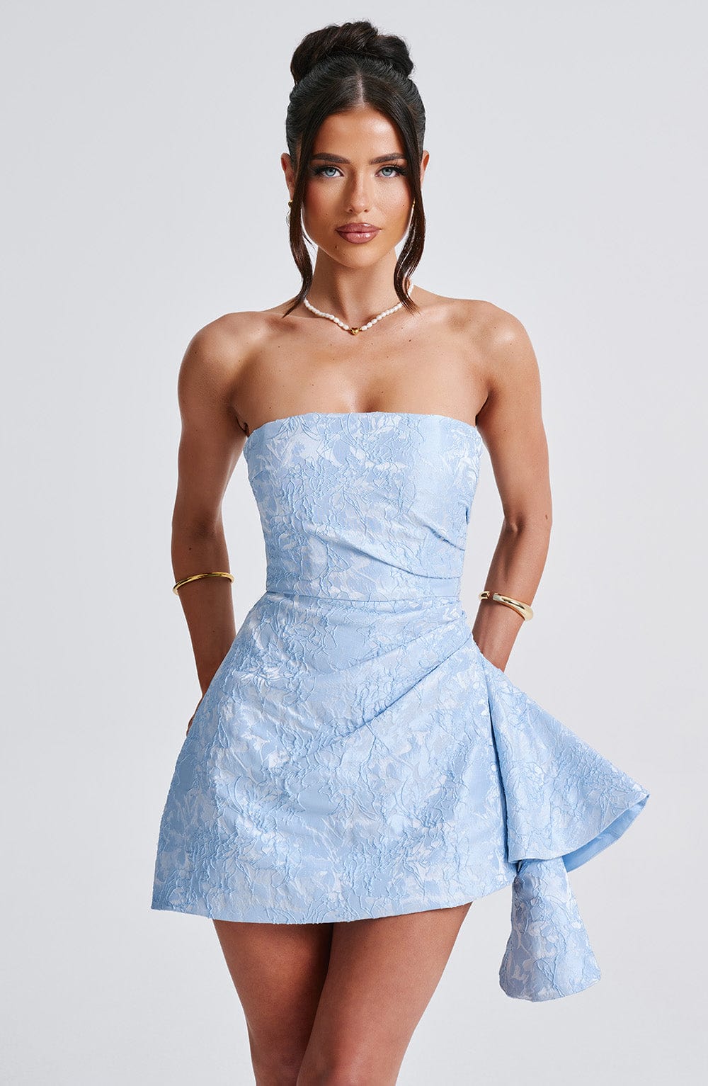 Elodie Playsuit - Blue - Napalia