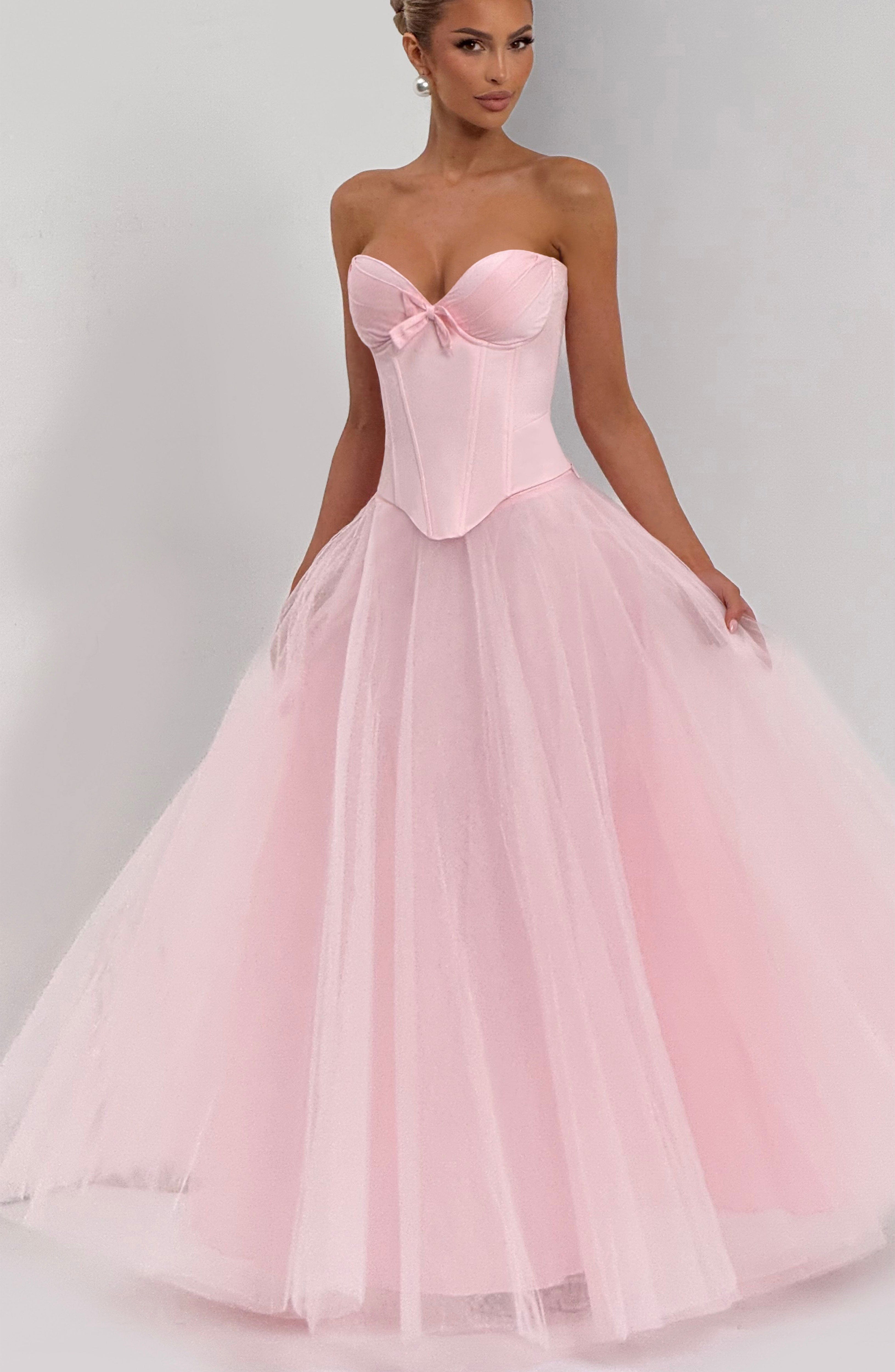 Ethel Maxi Skirt - Blush - Napalia