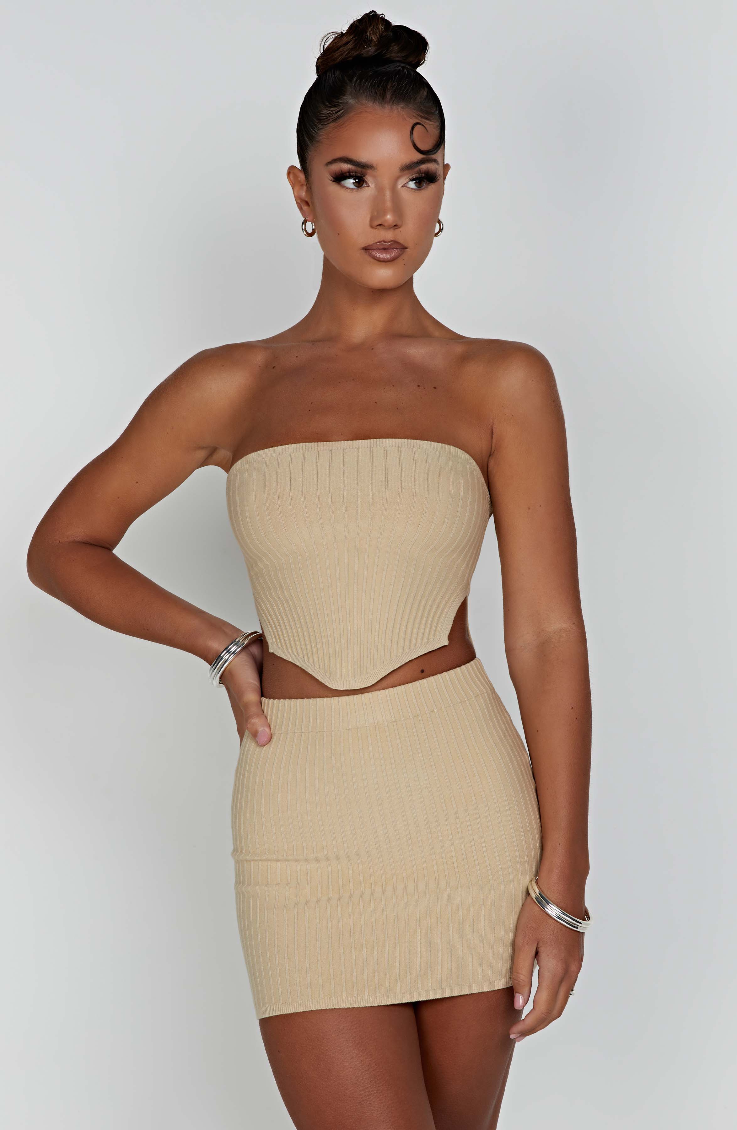 Jaz Top - Beige - Napalia