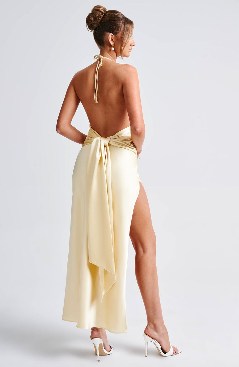 Kiandra Maxi Dress - Lemon - Napalia