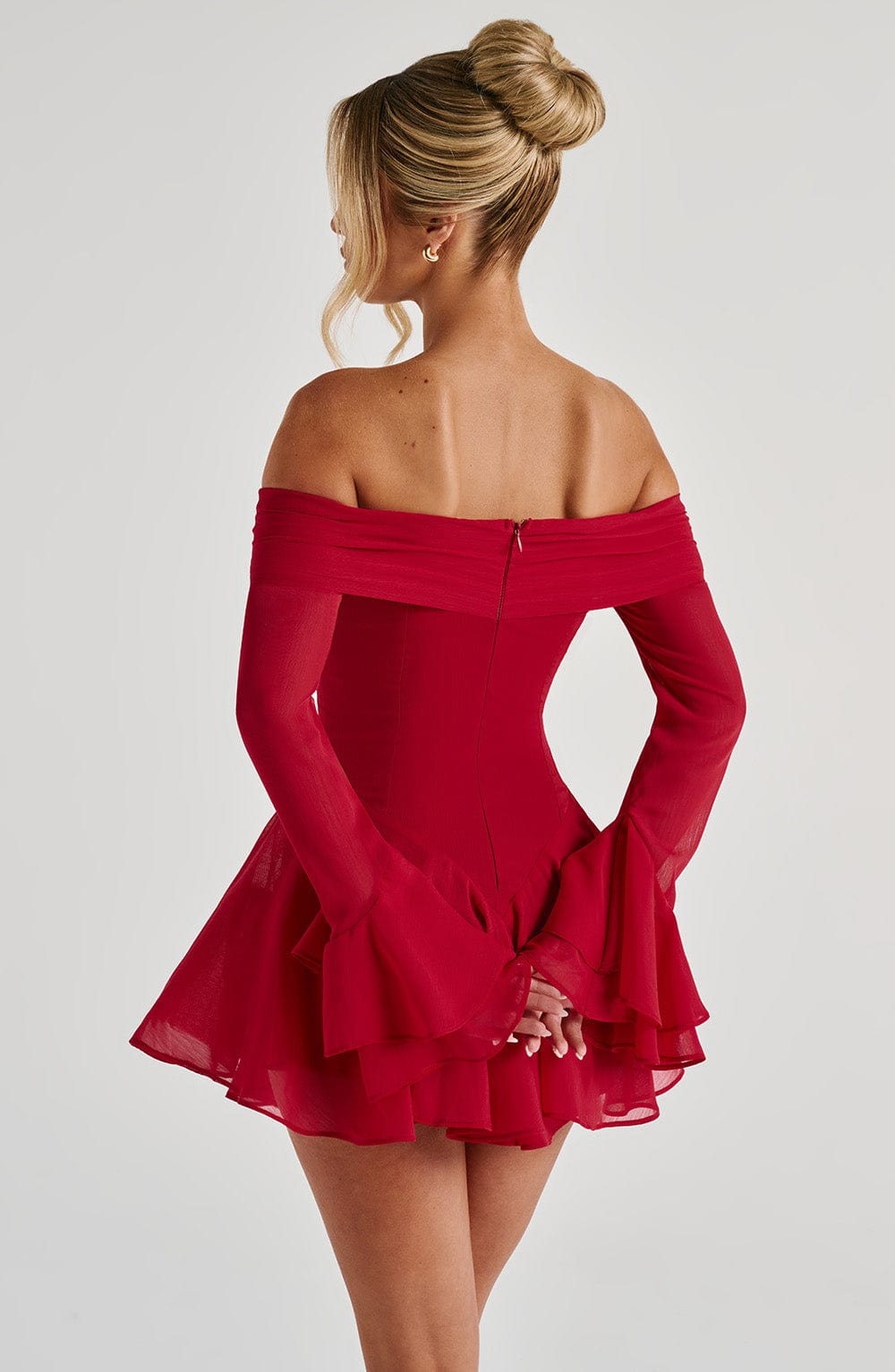 Nerissa Playsuit - Red - Napalia