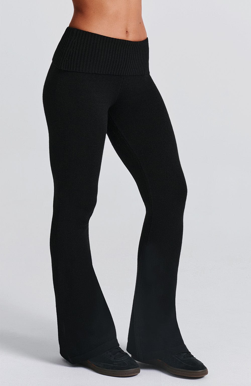 Portia Knit Pants - Black - Napalia