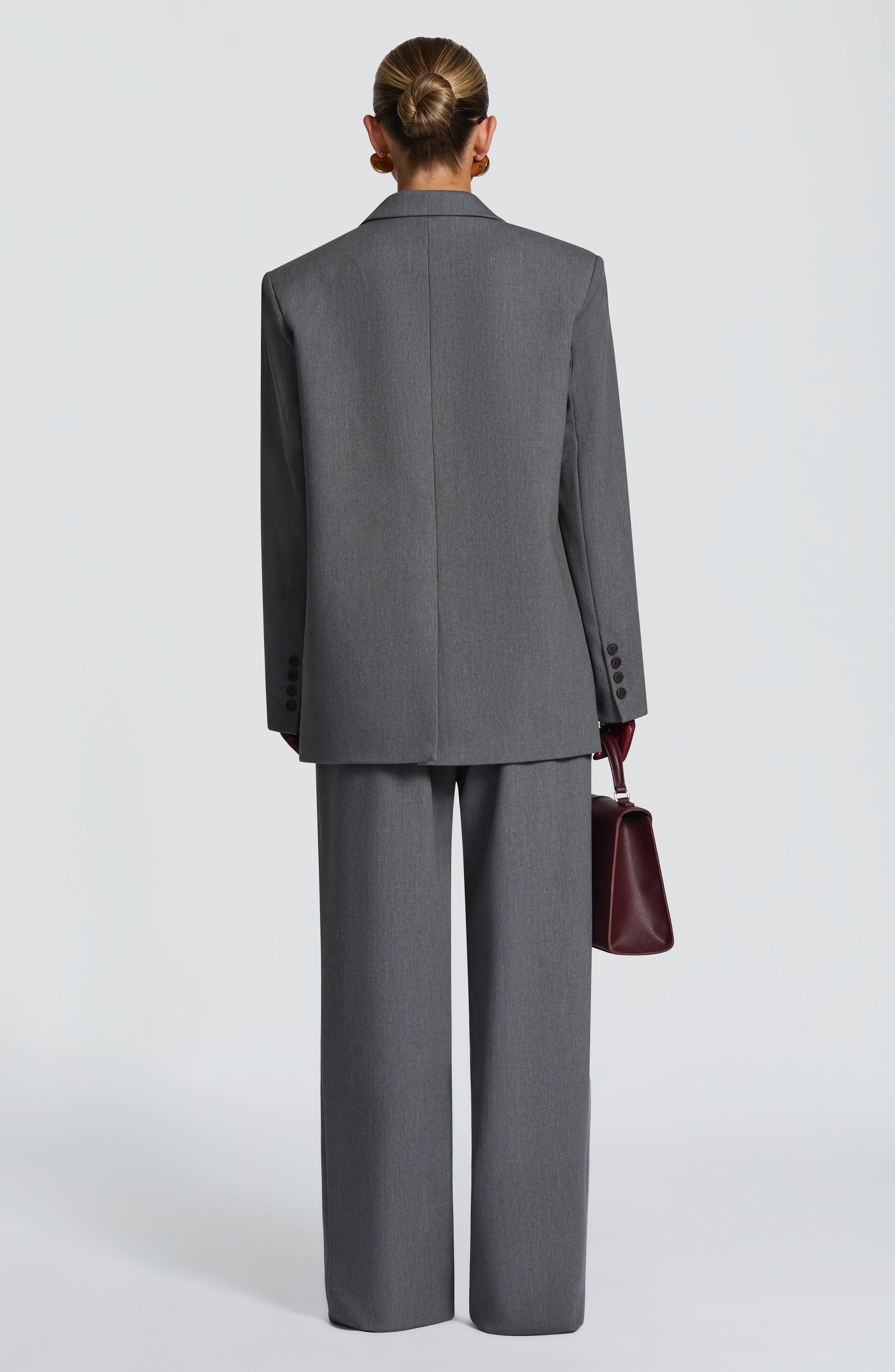 Reece Blazer - Grey Marl - Napalia