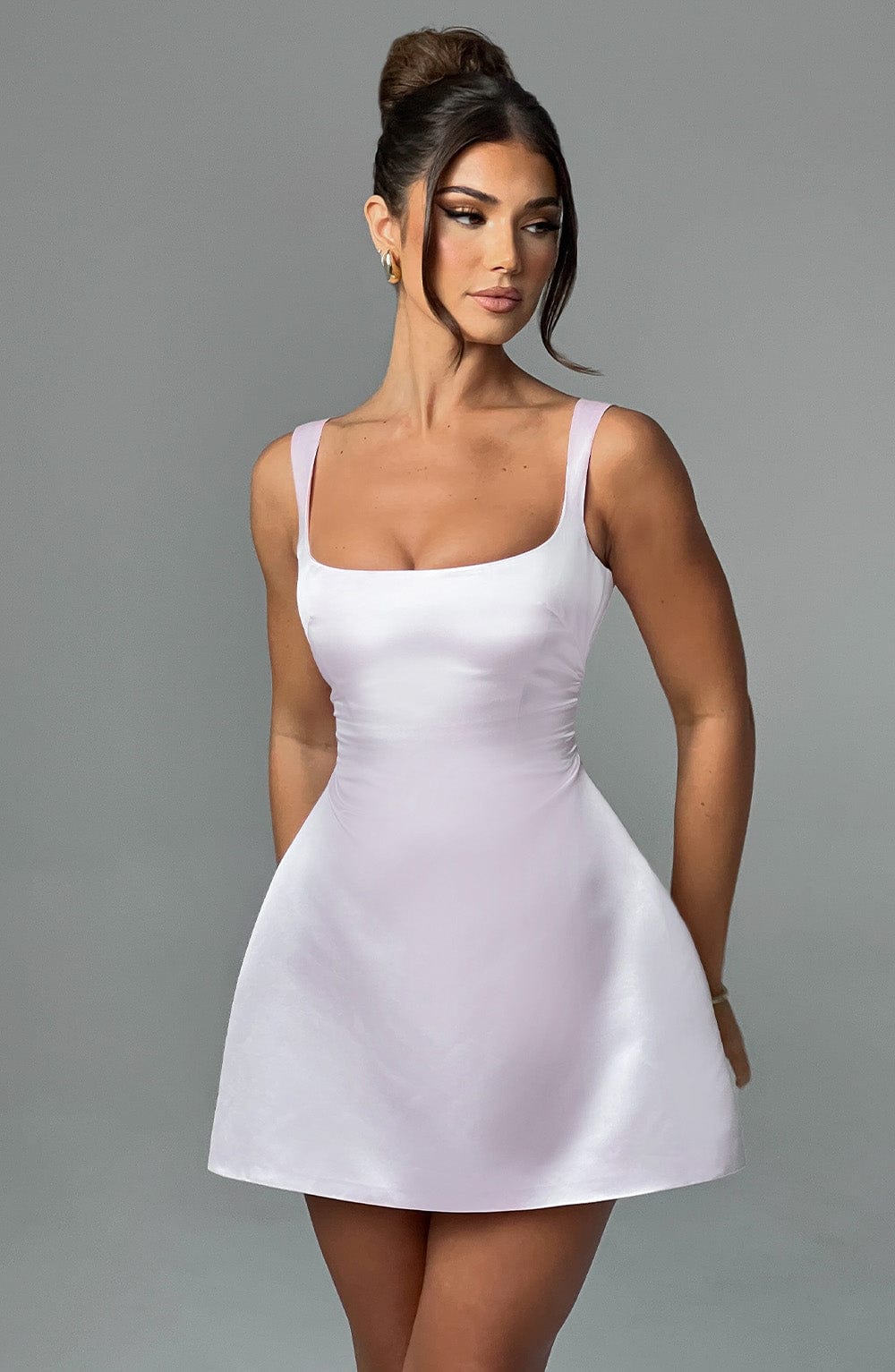 Sofie Mini Dress - Blush - Napalia